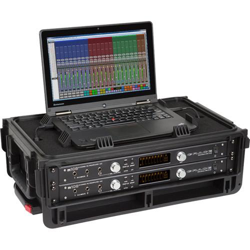 Case SKB combinado para computadora portátil de 2 RU
