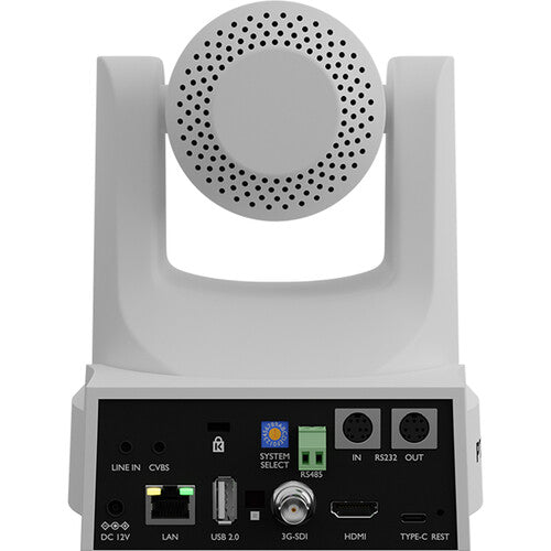 Cámara PTZ PTZOptics Move SE SDI/HDMI/USB/IP con zoom óptico de 30x (blanca)