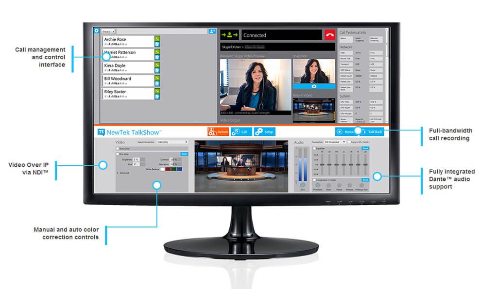 TalkShow VS-100 Sistema de videollamadas por Skype